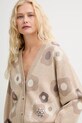 Кардиган с шерстью Kenzo бежевый FF62CA7023CR