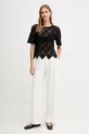 Dkny t-shirt P5ESAX26 czarny AW25