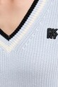 Dkny sweter bawełniany DJ5R0730 niebieski
