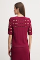 Odzież Dkny sweter P5ESAX10 bordowy
