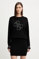 Guess sweter SYLVIE aplikacja czarny W5BR42.Z26I2