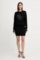 Guess pulover SYLVIE W5BR42.Z26I2 negru NC25