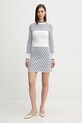 Guess pulover din amestec de lână AUBREY W5BR24.Z3JD2 bej NC25
