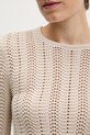 Sisley sweter bawełniany 1494M106O beżowy