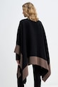 Oblečenie Pončo Sisley 6X7PWU027 čierna