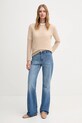 Joop! sweter kaszmirowy 30047487 beżowy AW25