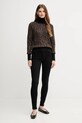 Joop! sweter z dodatkiem wełny 30048423 brązowy AW25