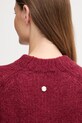 Joop! sweter z dodatkiem wełny 30048450 bordowy