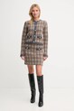 Joop! kardigan z dodatkiem wełny 30048468 brązowy AW25