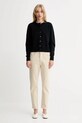 Levi's cardigan 0037P negru AW25