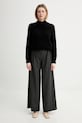 Svetr s příměsí vlny A.P.C. Pull Emilia WPABE.F23449 černá AW25