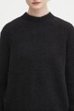 A.P.C. sweter z dodatkiem wełny Pull Emilia czarny WPABE.F23449