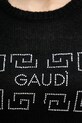 Gaudi sweter z dodatkiem wełny 521BD53009 czarny