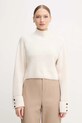 Gaudi sweter pozostałe beżowy 521BD53033