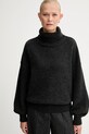 Sessun sweter wełniany szary 25109034
