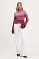 Guess Originals sweter bawełniany W5BR68.Z3HM1 różowy AW25