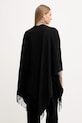Odzież Guess poncho AW5421.POL03 czarny