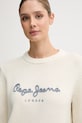 Pepe Jeans pulover de bumbac bej PL7000024