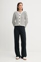 Bombažna jopica Pepe Jeans PL7000028 siva AW25