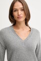 Pepe Jeans sweter z dodatkiem wełny szary PL7000001