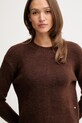 Pepe Jeans sweter z domieszką wełny brązowy PL7000031