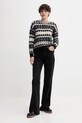Pulover z dodatkom volne Pepe Jeans PL7000039 siva AW25