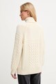 Odzież Pepe Jeans sweter z domieszką wełny PL7000053 beżowy