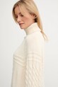 Pepe Jeans sweter z domieszką wełny beżowy PL7000053