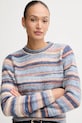 Pepe Jeans sweter z domieszką wełny niebieski PL7000057