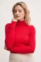 Twinset sweter czerwony 252LI3BAA