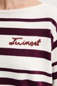 Twinset sweter z domieszką wełny 252TP3091 bordowy