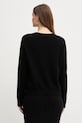 Odzież Twinset sweter wełniany 252TP3495 czarny