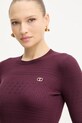 Twinset t-shirt bordowy 252TP3240