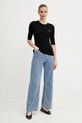 Twinset t-shirt 252TP3240 fekete AW25