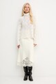 Свитер с добавлением шерсти Twinset 252TT3424 бежевый AW25