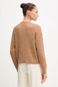 Odzież Twinset sweter z dodatkiem wełny 252LL3HCC brązowy