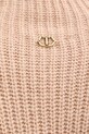 Twinset sweter z dodatkiem wełny 252TT3290 pomarańczowy