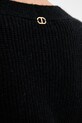 Twinset pulover de lână 252TT3062 negru