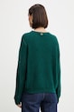 Odzież Twinset sweter z wełną 252TT3201 zielony