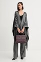 Twinset poncho 252TO5570 gri AW25