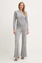 Armani Exchange cardigan din amestec de lână XW001163.AF16181 gri AW25