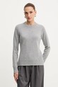 Светр із додаванням вовни Armani Exchange тонкий сірий XW001164.AF16181
