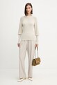 Armani Exchange sweter XW001333.AF13780 beżowy AW25