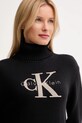 Calvin Klein Jeans sweter czarny LV047D354G