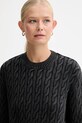 Levi's sweter bawełniany czarny 0037S