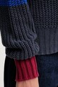 Calvin Klein Jeans sweter bawełniany LV047D302G granatowy