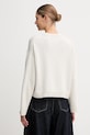 Одяг Бавовняний светр Calvin Klein Jeans LV047D304G бежевий