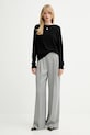 MAX&Co. gyapjú pulóver 2528366014200 fekete AW25