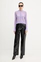 Kardigan s vlnou MAX&Co. 2526346033200 fialová AW25