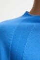 MAX&Co. sweter wełniany 2526366024200 niebieski